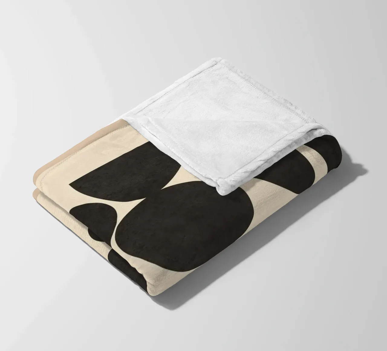 Modern Art Form 4 coperta in pile da Nadjaa