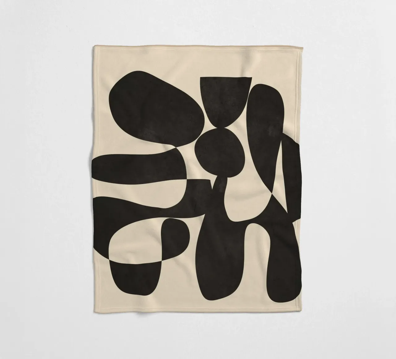 Modern Art Form 4 coperta in pile da Nadjaa