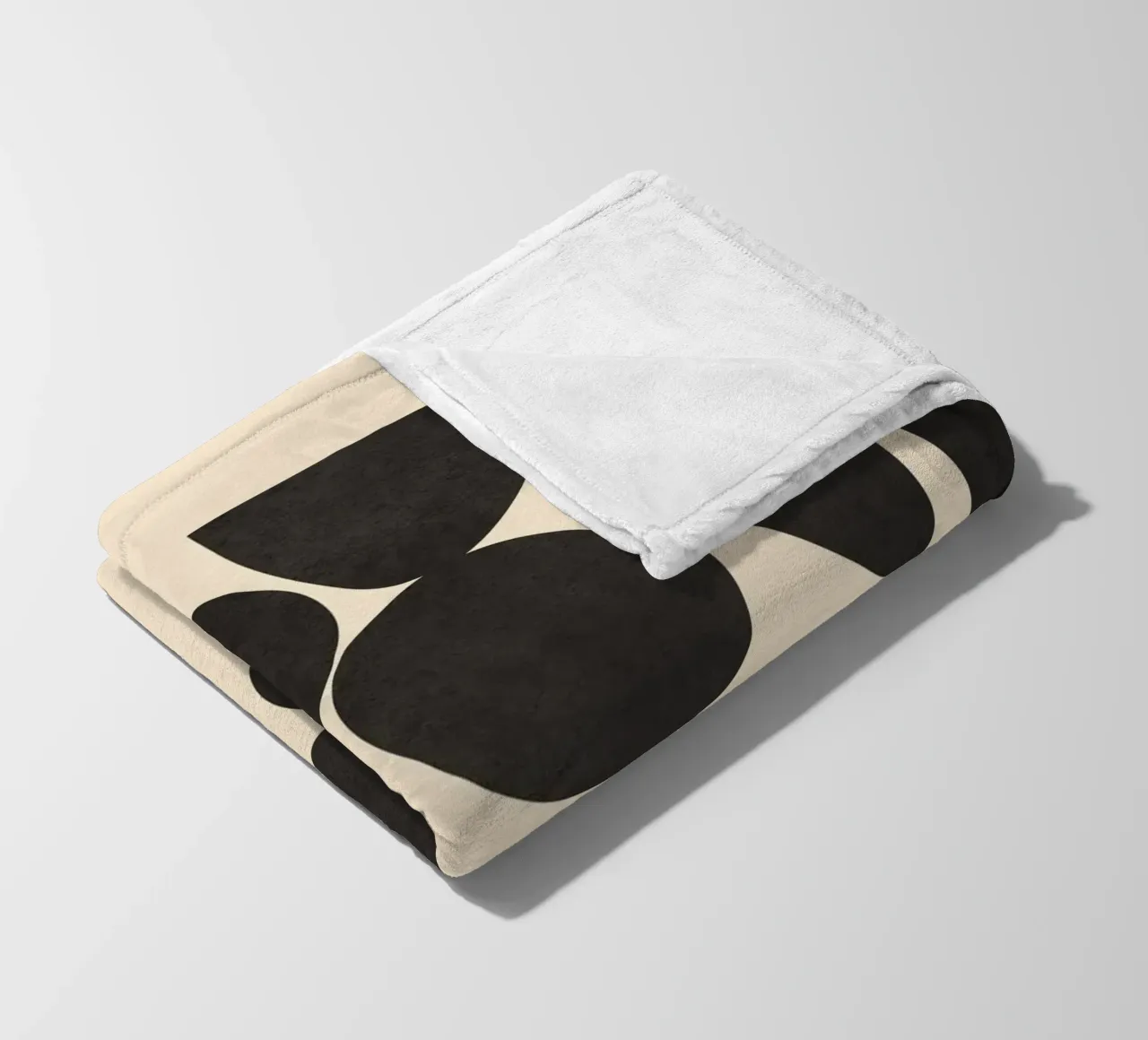 Modern Art Form 4 coperta in pile da Nadjaa