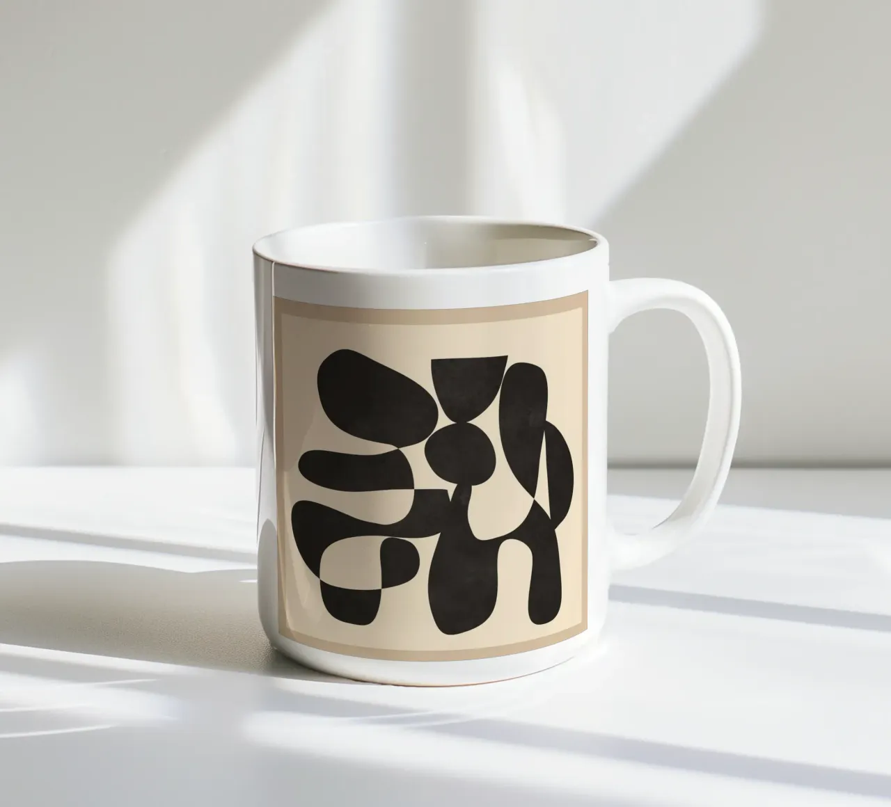Modern Art Form 4 tazza in ceramica da Nadjaa