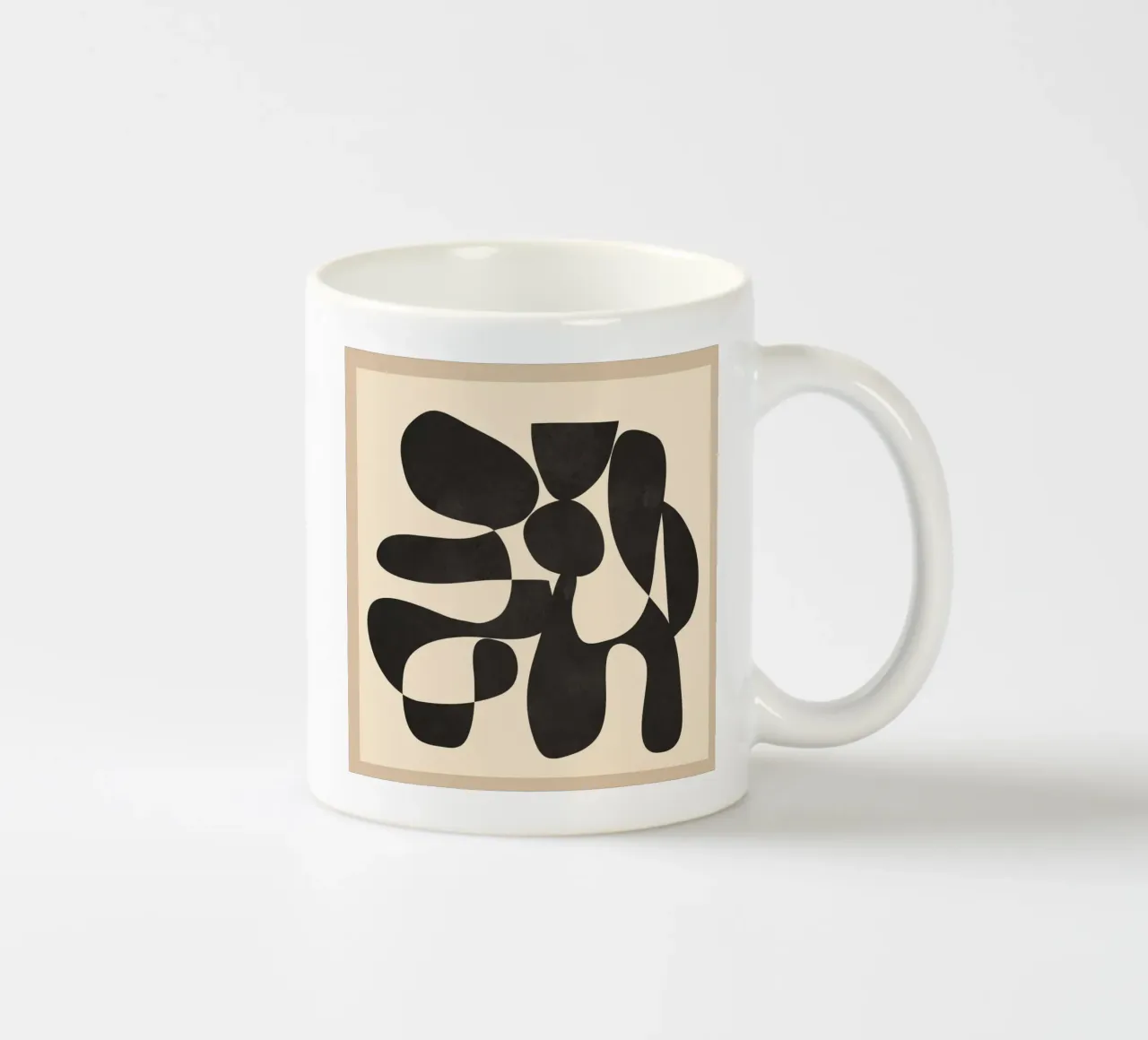 Modern Art Form 4 tazza in ceramica da Nadjaa