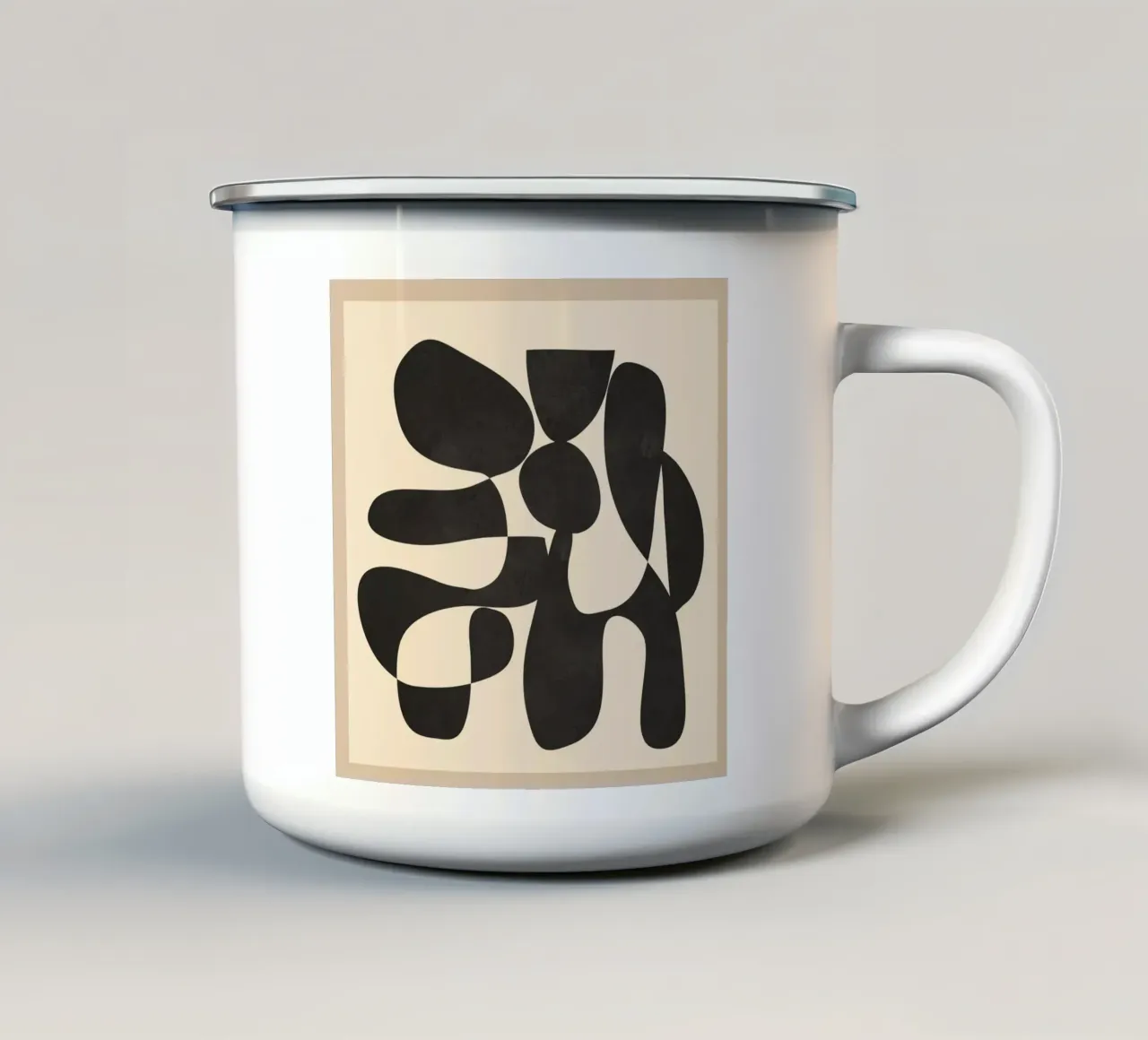 Modern Art Form 4 tazza in smalto da Nadjaa