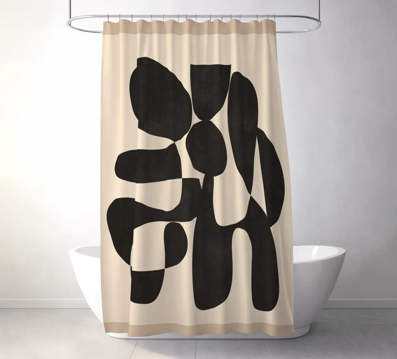 Modern Art Form 4 tenda da doccia da Nadjaa