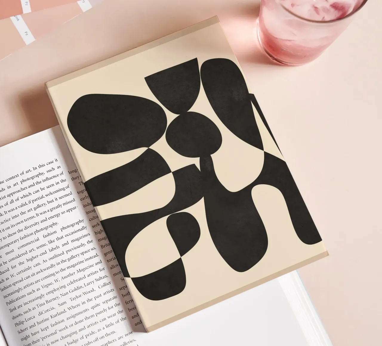 Modern Art Form 4 notebook by Nadjaa