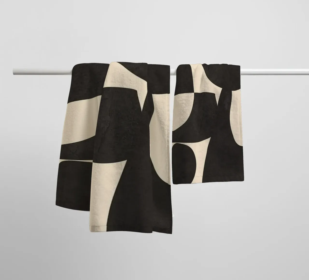 Modern Art Form 4 asciugamano da bagno da Nadjaa