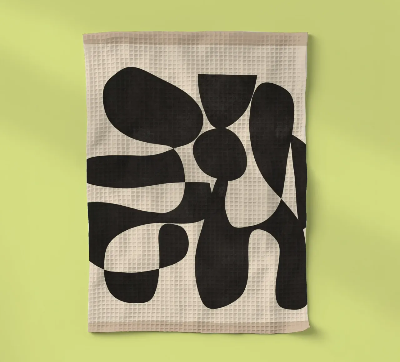 Modern Art Form 4 Geschirrtuch von Nadjaa