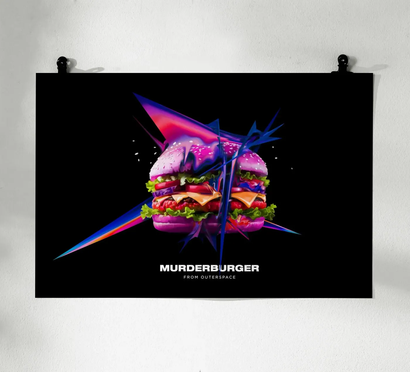 Murder burger poster by 7115
