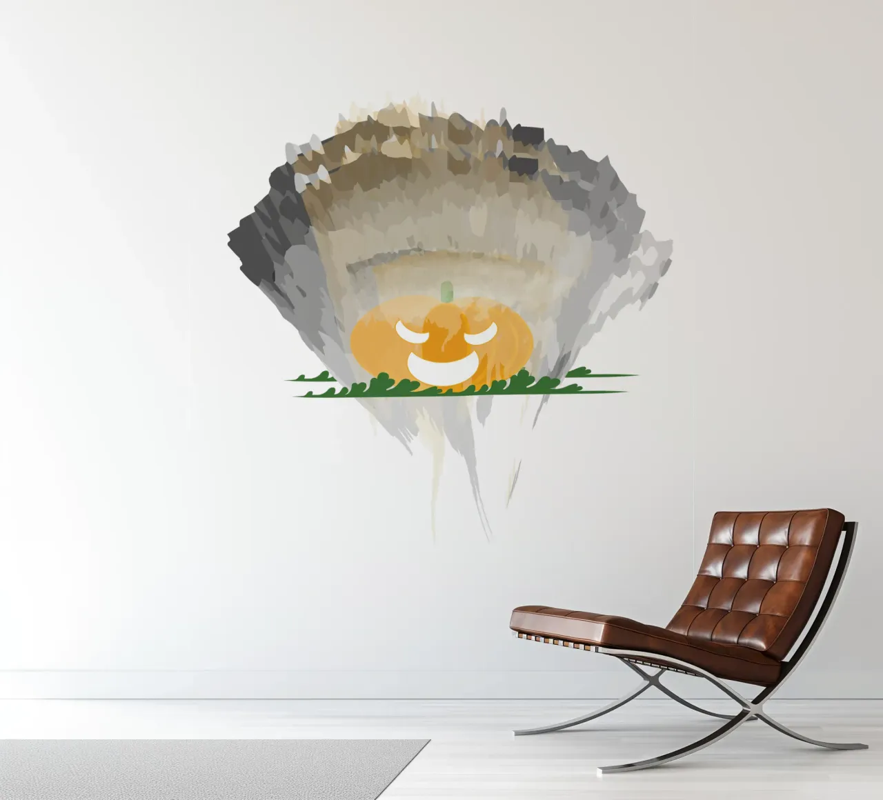 Pompoen fotobehang van Design Plaisirs