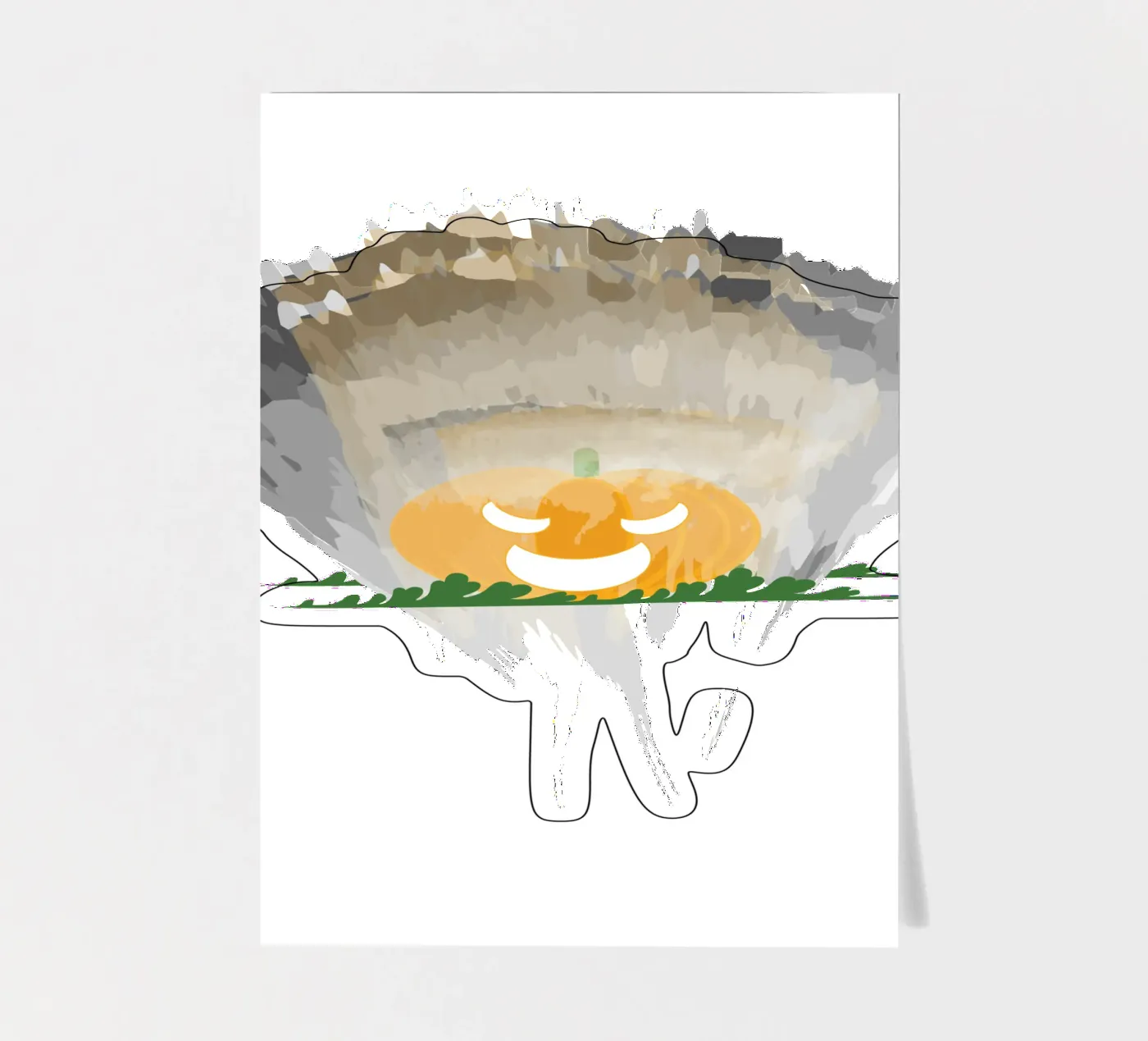 Pumpkin Stickerbogen von Design Plaisirs