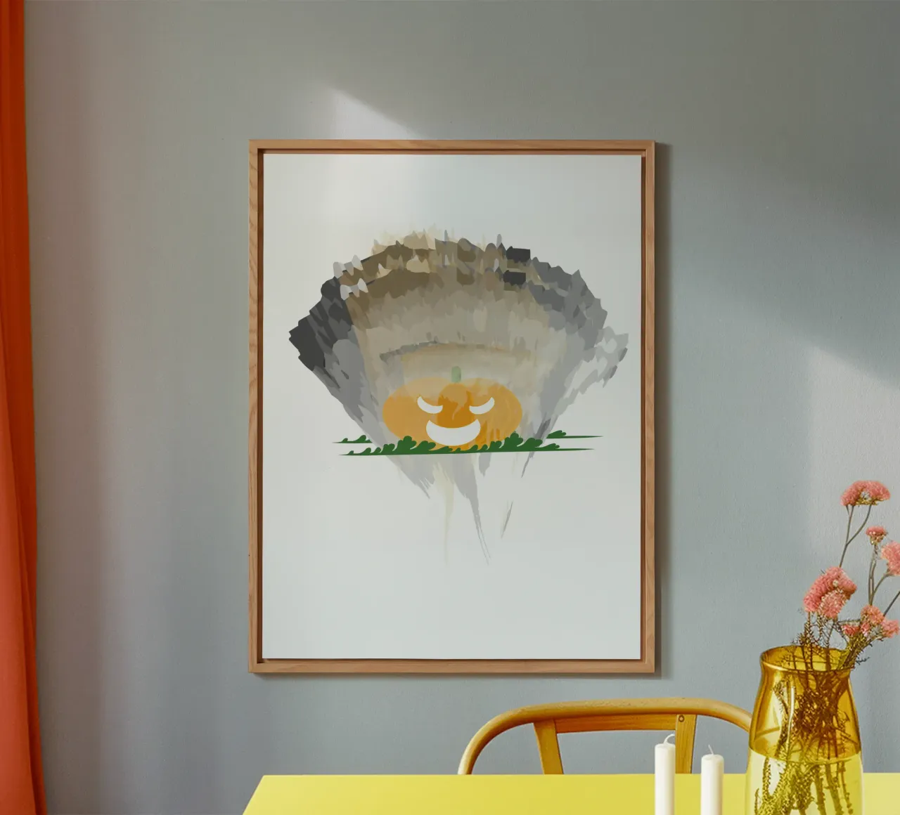 Pumpkin forex plate by Design Plaisirs