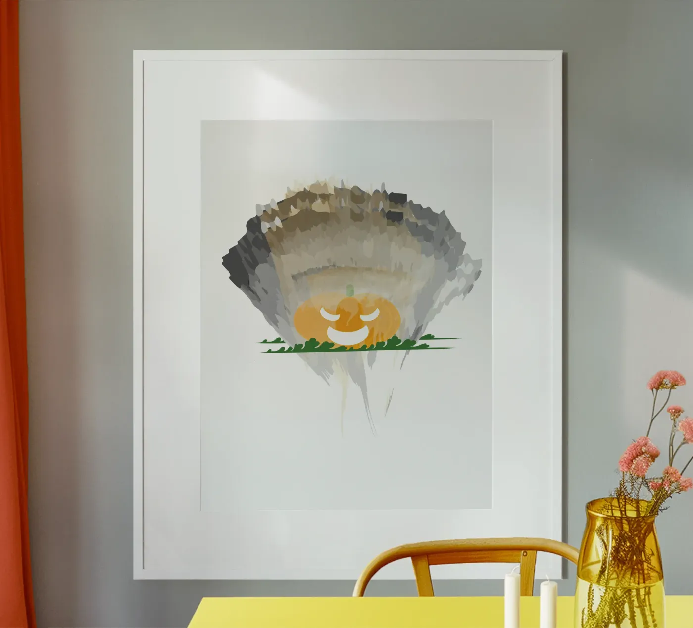 Kürbis Poster von Design Plaisirs