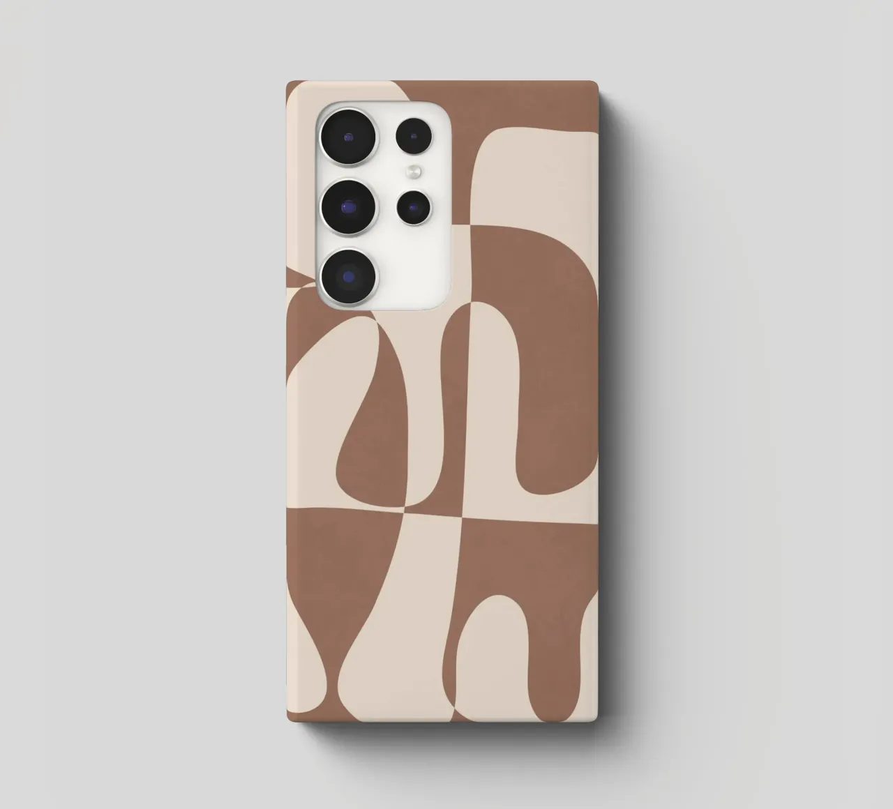 Mocha Modern Abstract 1 cover samsung da Nadjaa