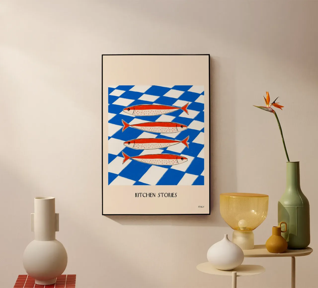 Pesci Blu plexiglass da treechild