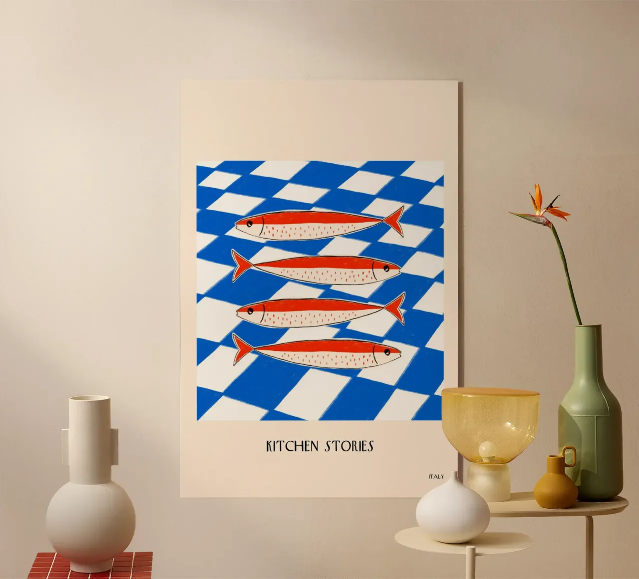 Pesci Blu plexiglass da treechild