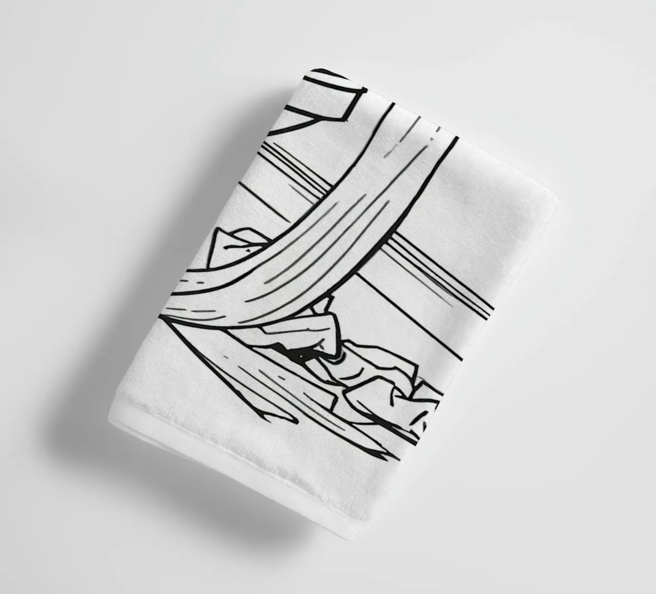 Mischievous Cat with Toilet Paper towel by JoyWalkerShop