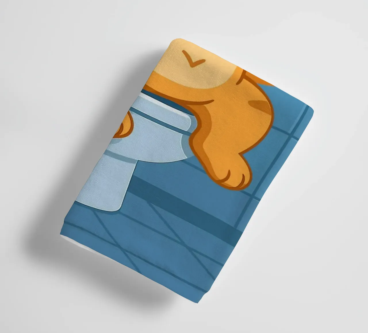 Gatto addormentato sul water con caffè asciugamano da bagno da JoyWalkerShop