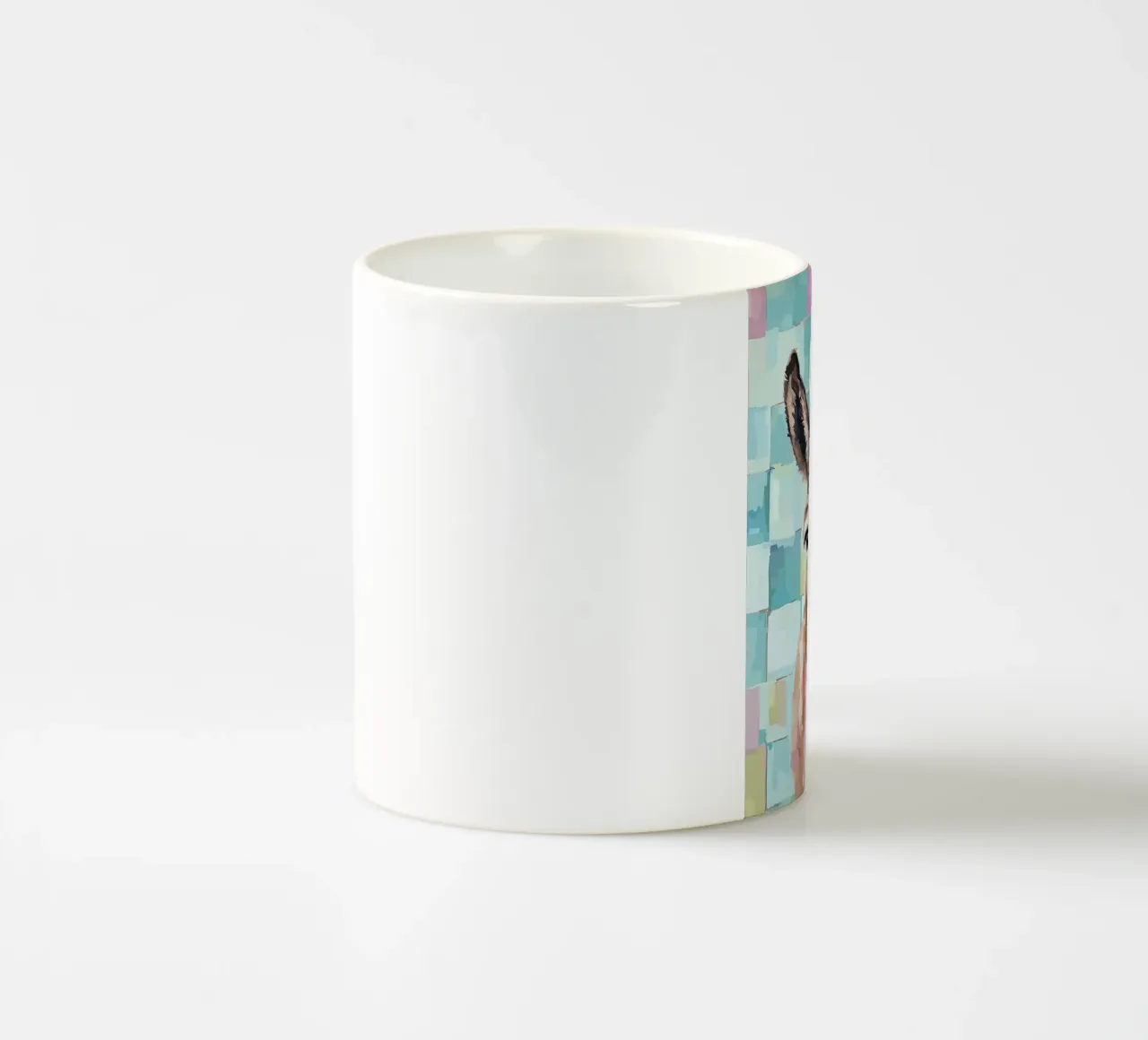 Asino con carta igienica in testa tazza in ceramica da JoyWalkerShop