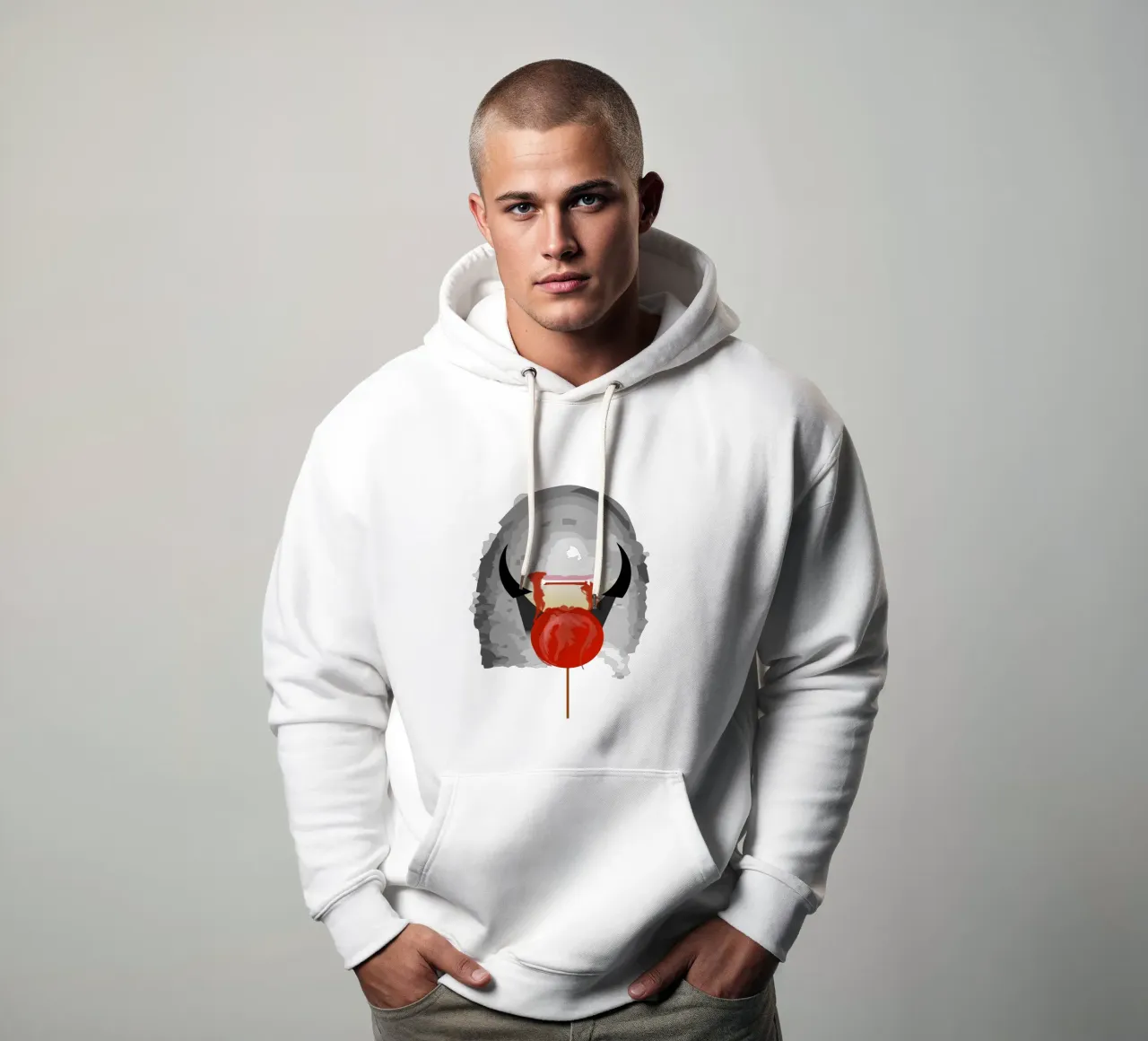 Vampiro felpa con cappuccio da Design Plaisirs
