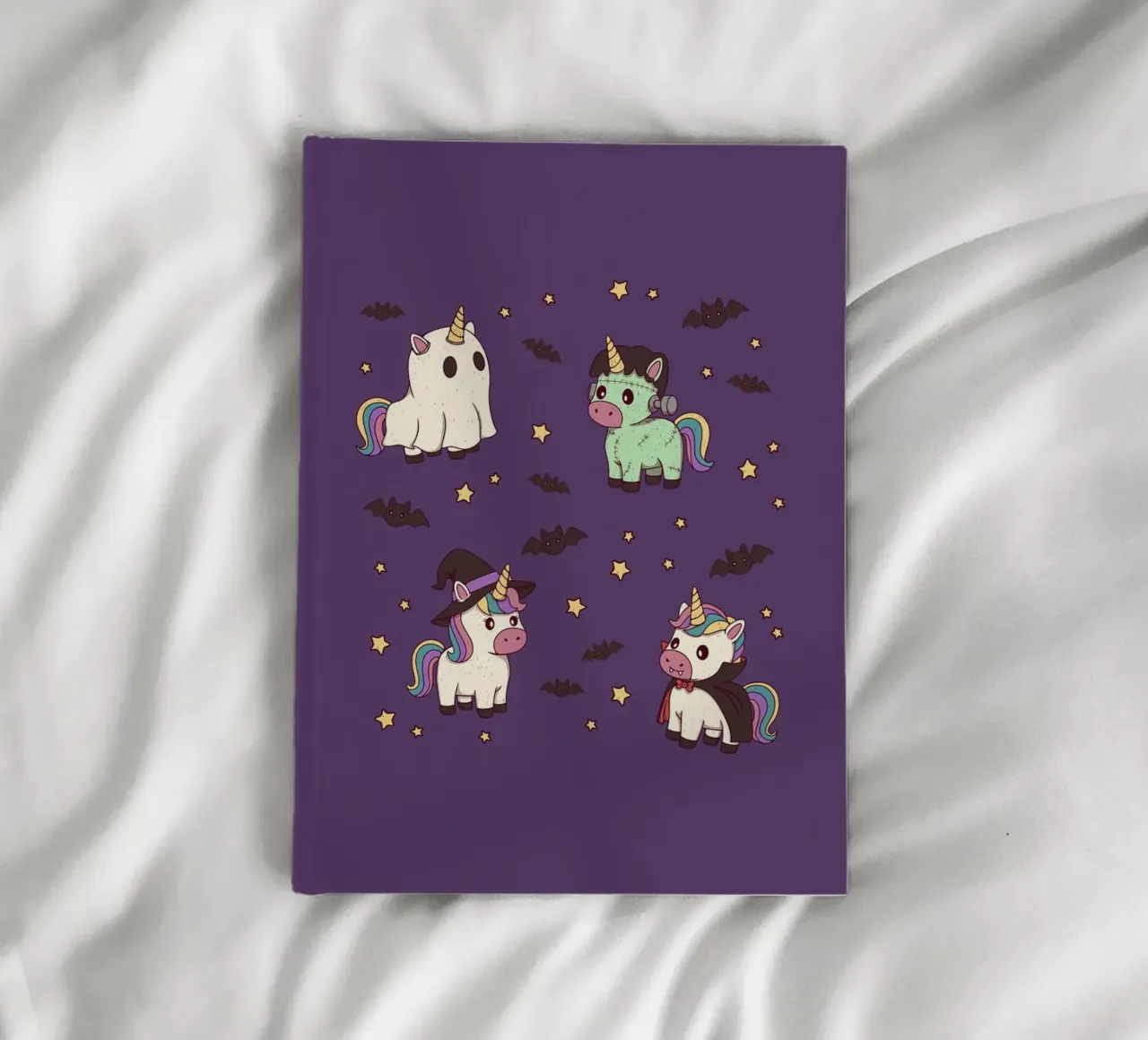 Halloween Unicorn Party notebook by Loobs