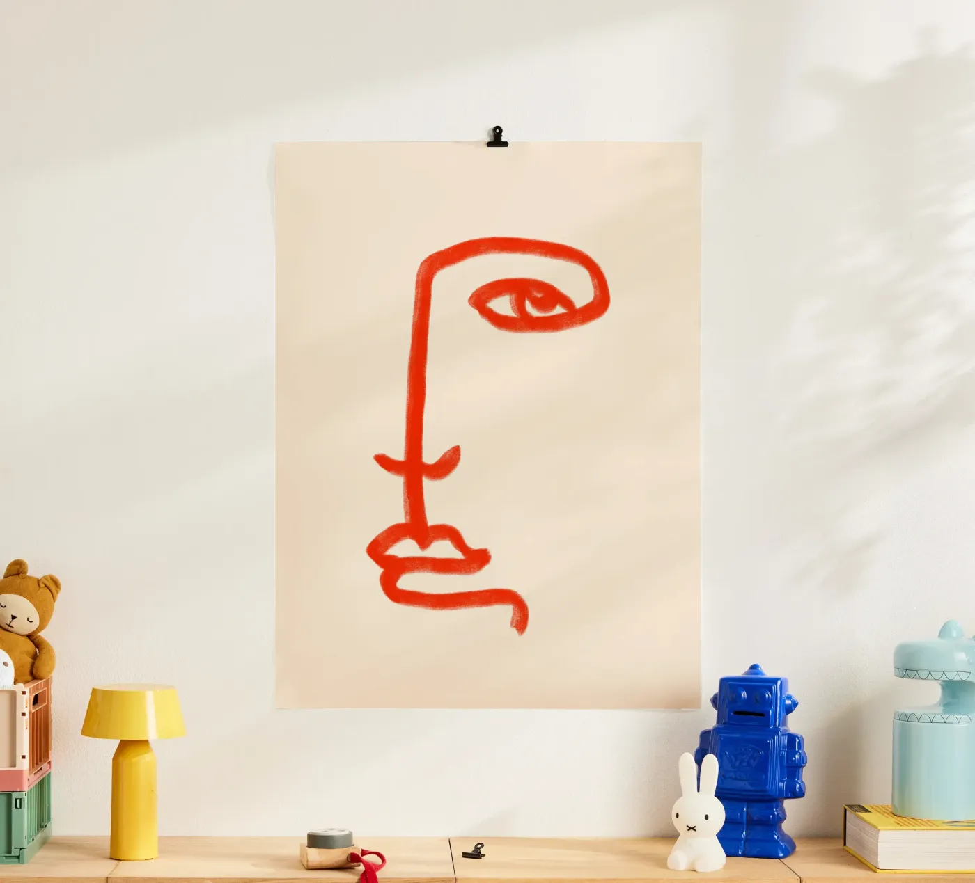 One Line Mind poster van treechild