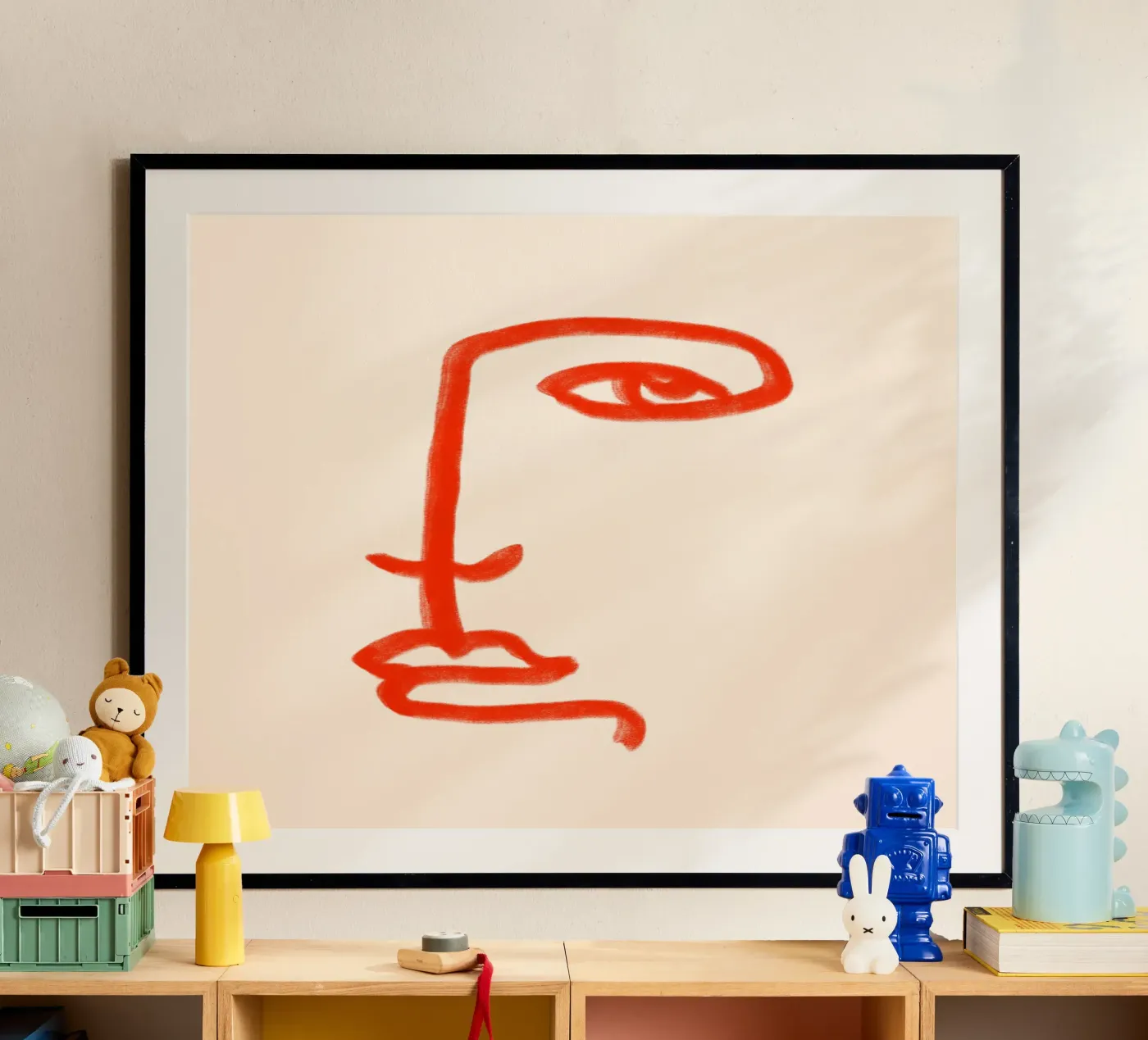 One Line Mind poster van treechild