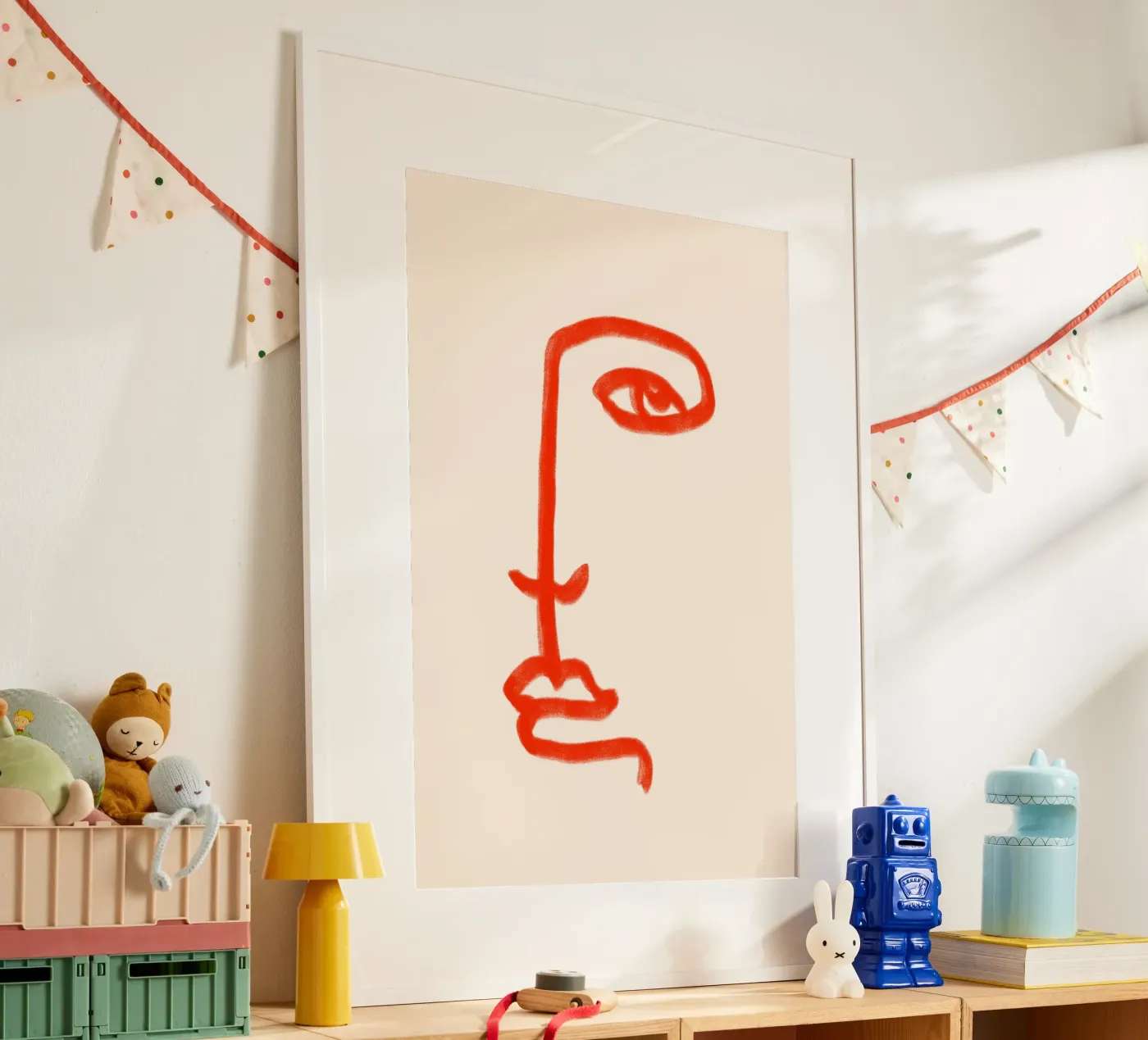 One Line Mind poster van treechild