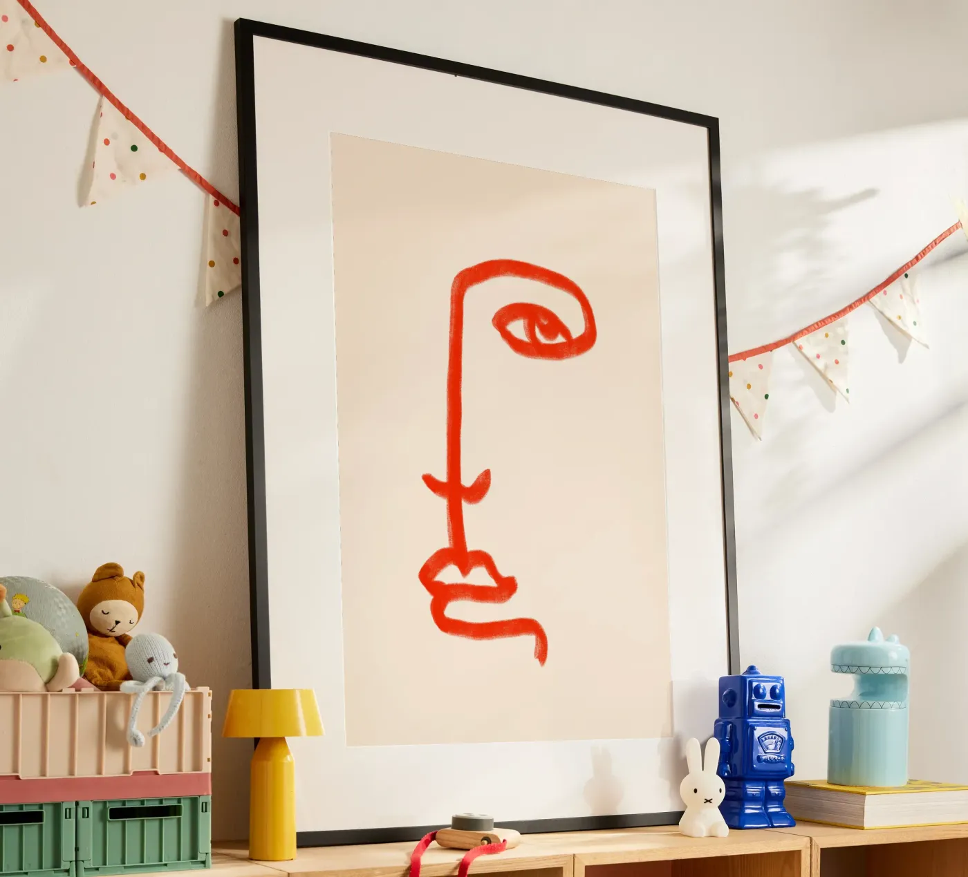 One Line Mind poster van treechild