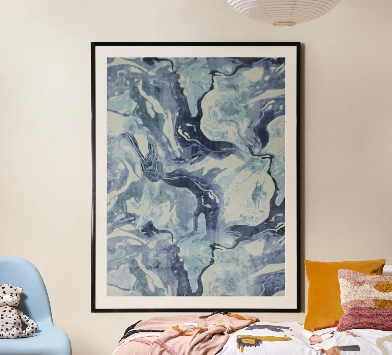 Arctic Marble Flow poster da LisaArtes