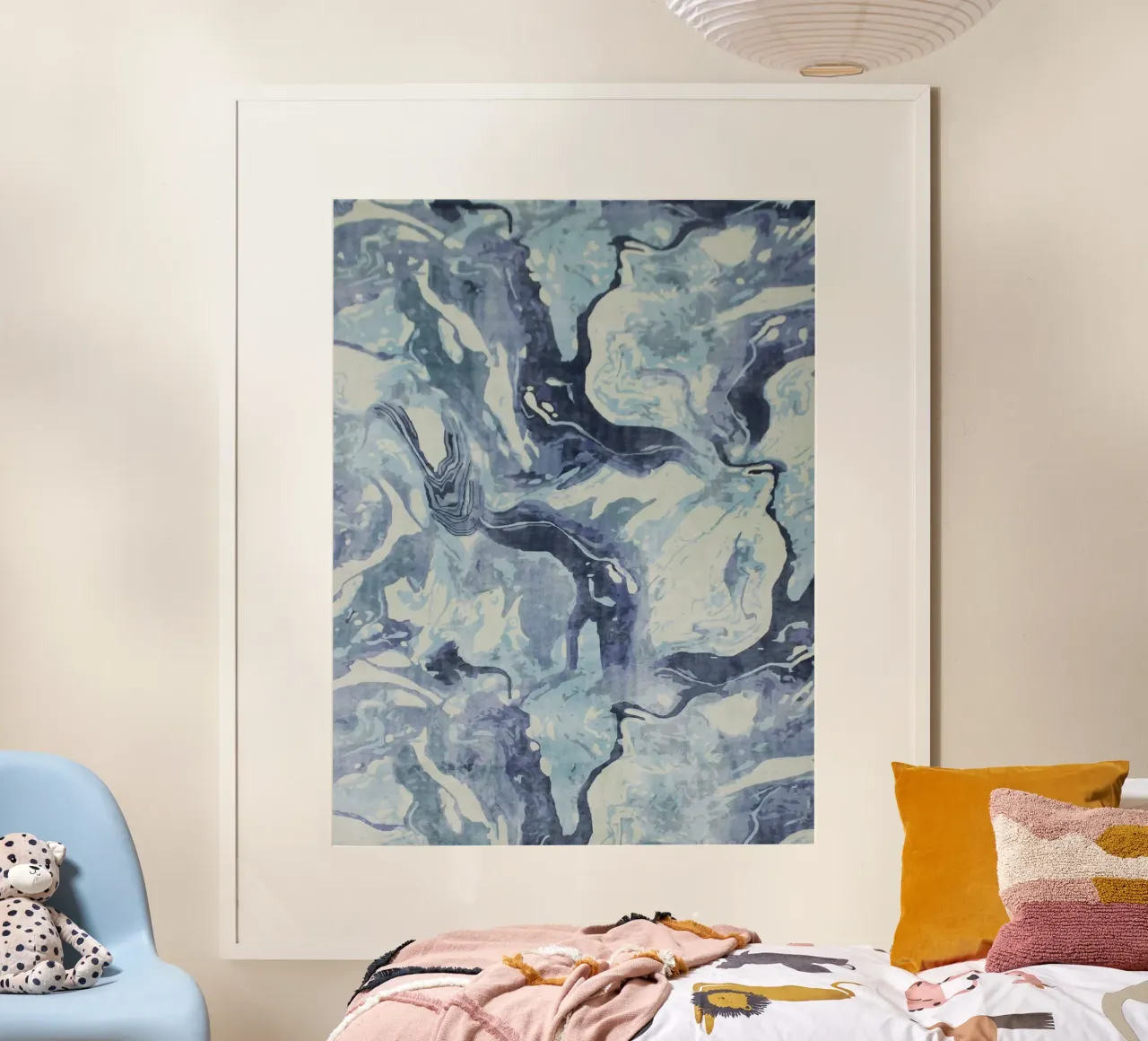 Arctic Marble Flow poster da LisaArtes