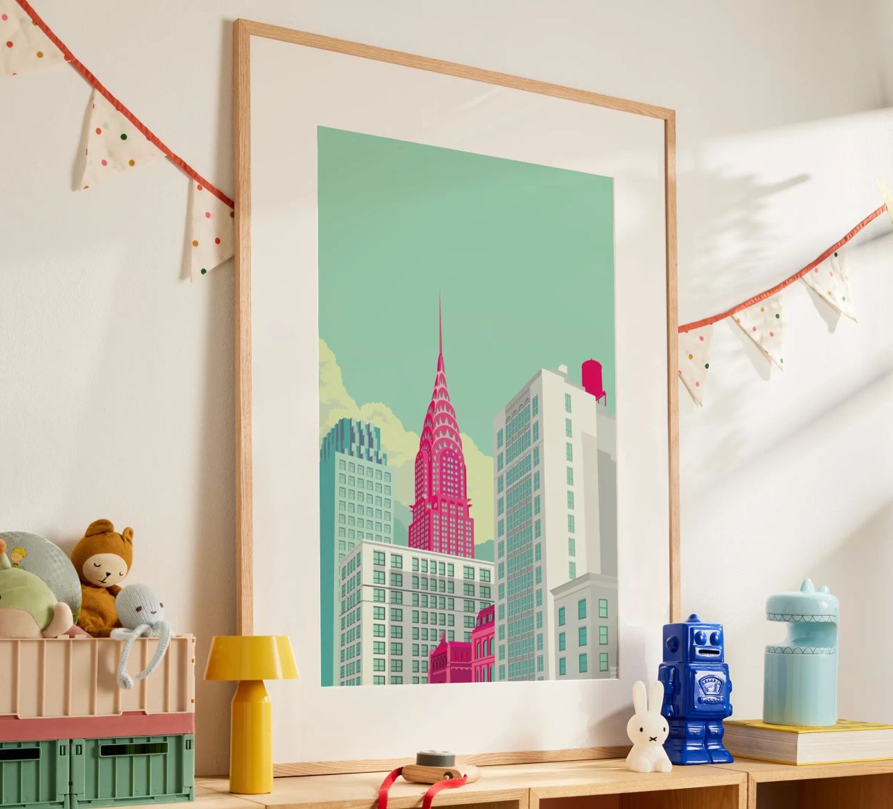 Park Avenue New York City poster by Remko Heemskerk