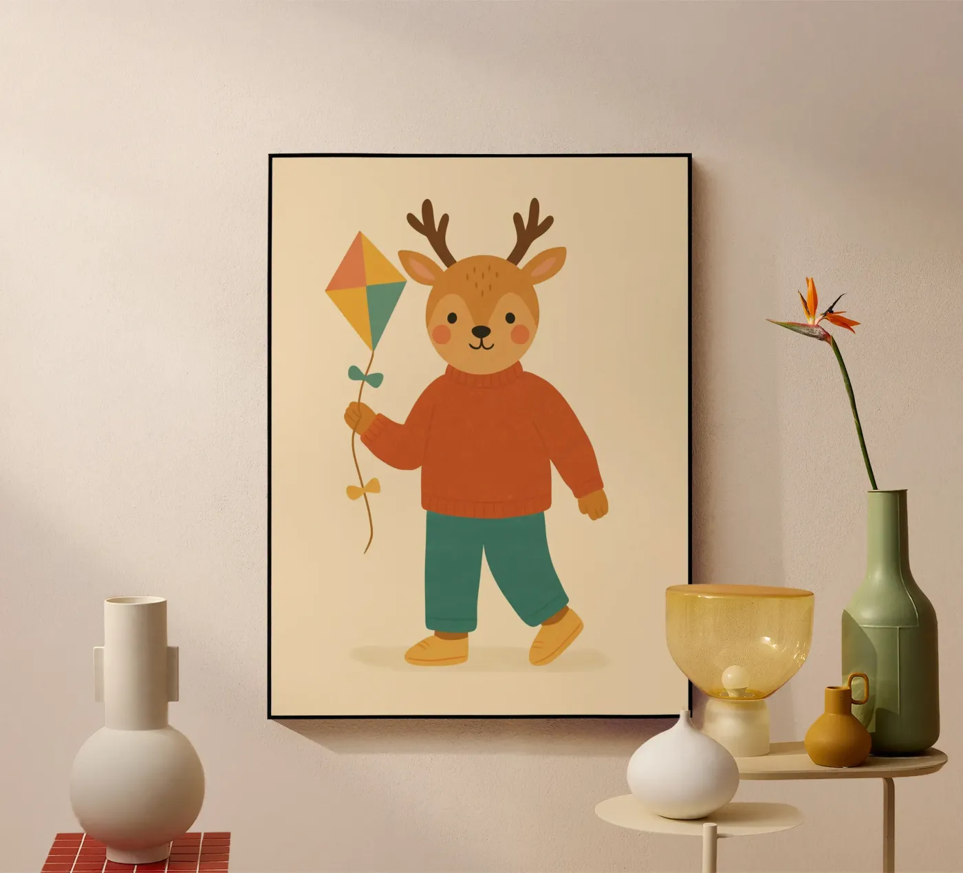 The Reindeer plexiglass da kokoprint