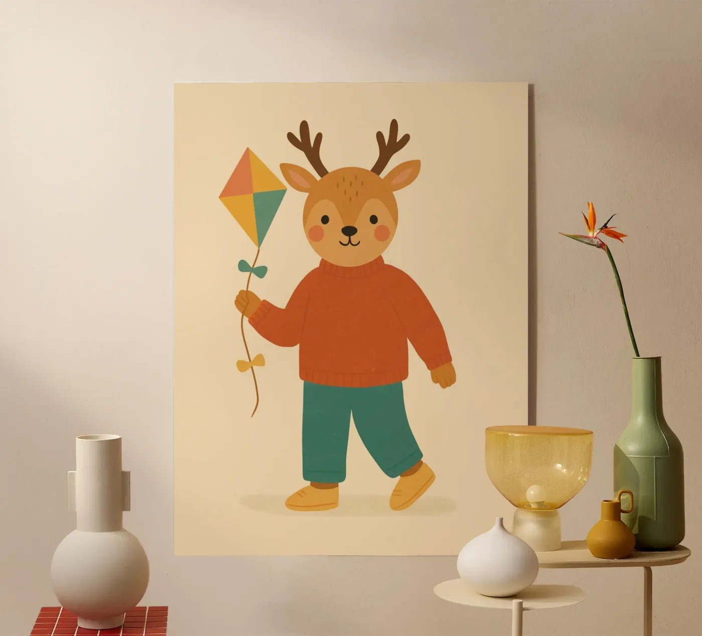 The Reindeer plexiglass da kokoprint