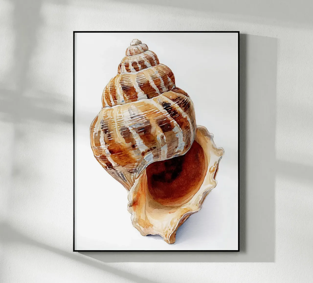 Poster con conchiglie per la cameretta dei bambini plexiglass da Kid’s Dream