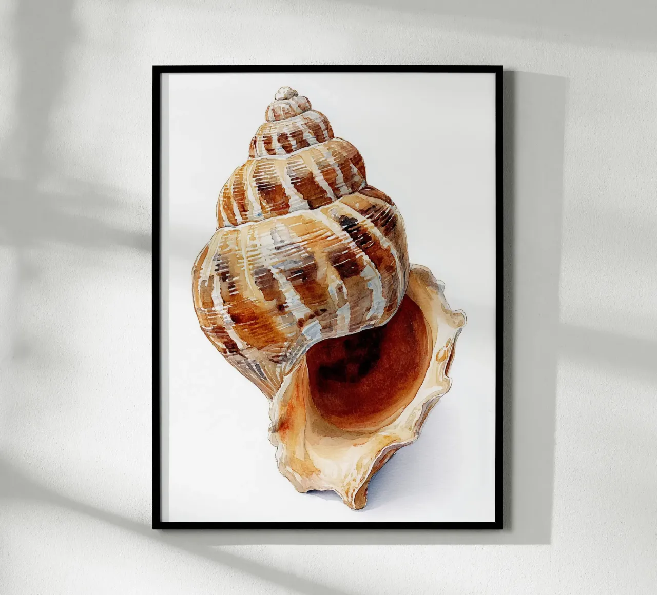 Poster con conchiglie per la cameretta dei bambini carta hahnemühle da Kid’s Dream