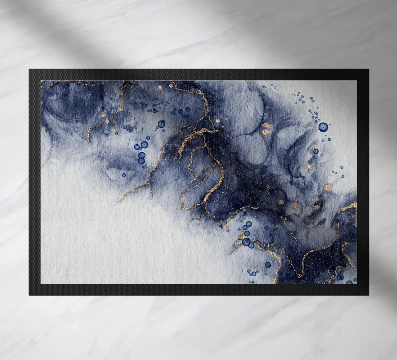 Cosmic Indigo Geode zerbino da LisaArtes