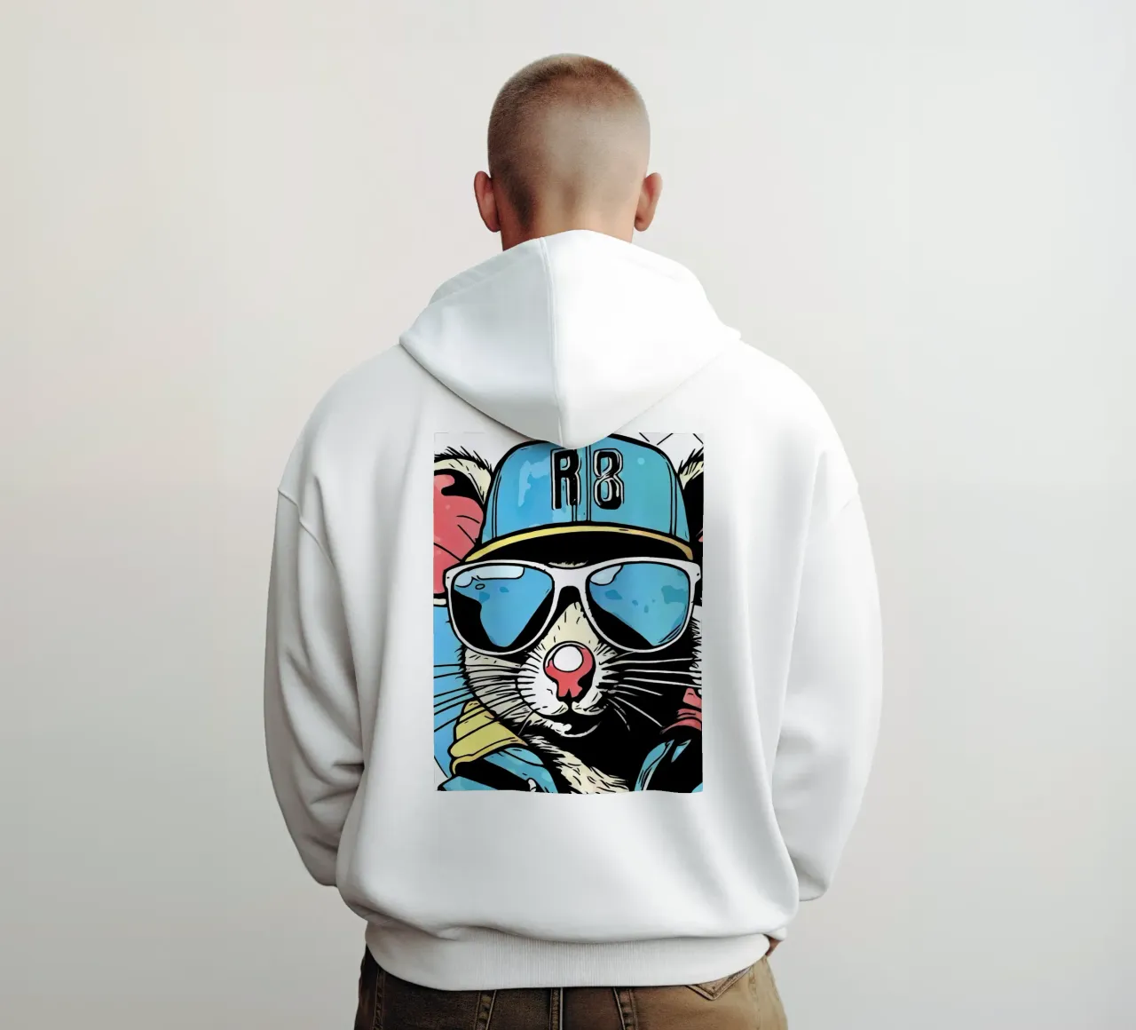Pop Art Dieren #2 hoodie van ZAMART - PopArt