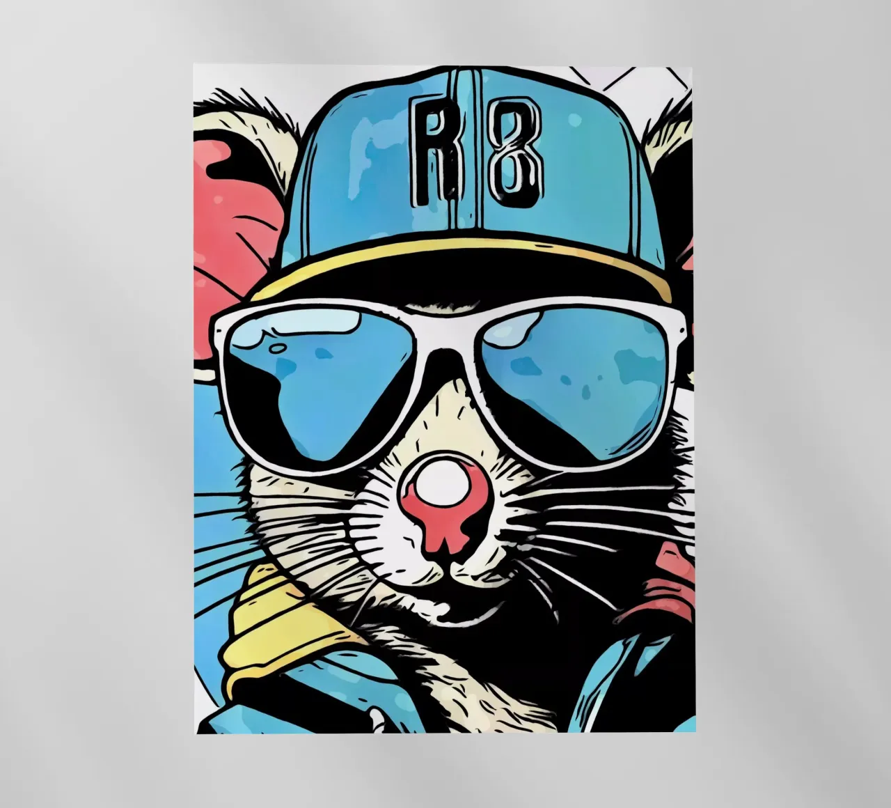 Animali pop art #2 pellicola backlit da ZAMART - PopArt