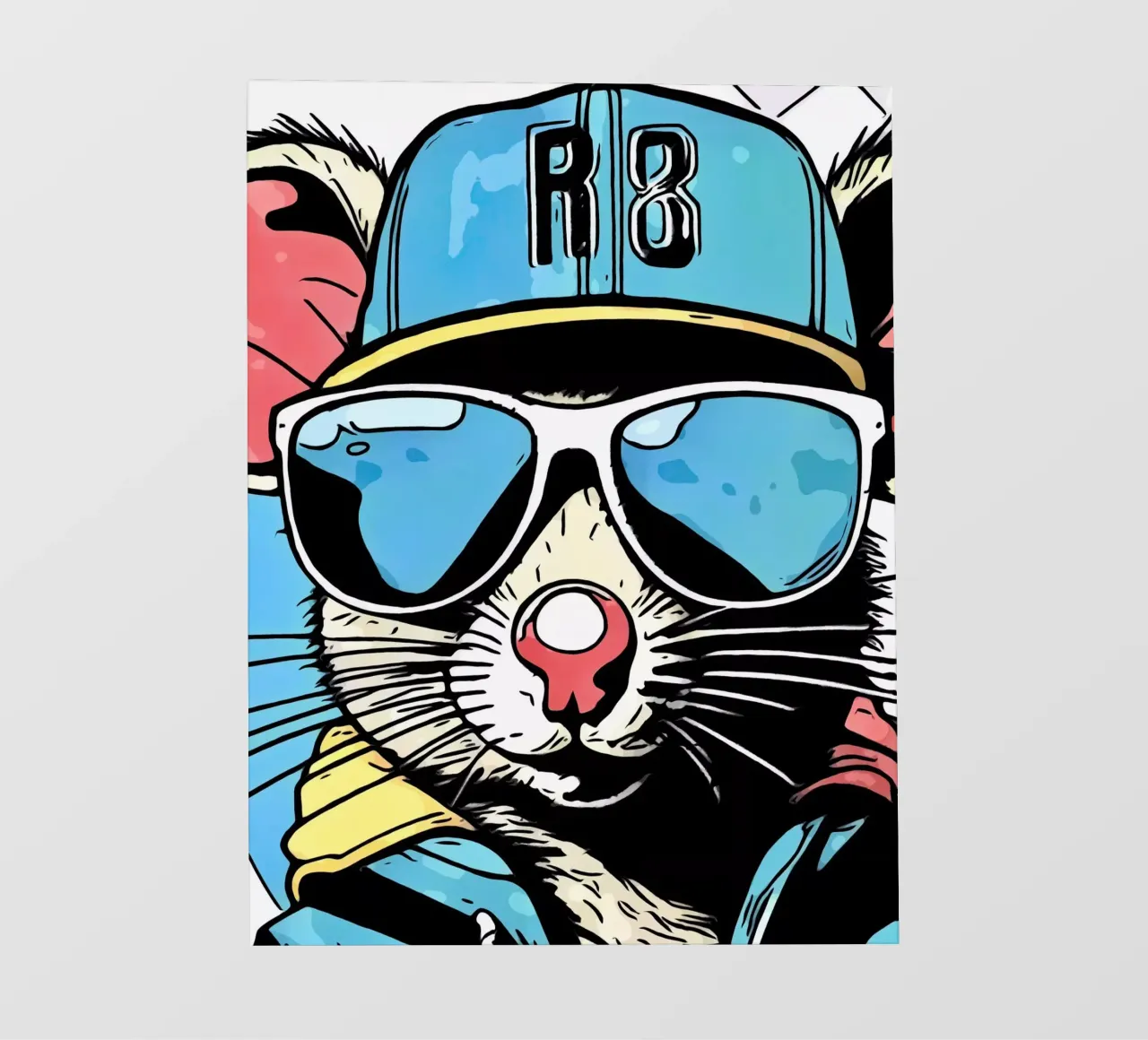 Animali pop art #2 pellicola backlit da ZAMART - PopArt