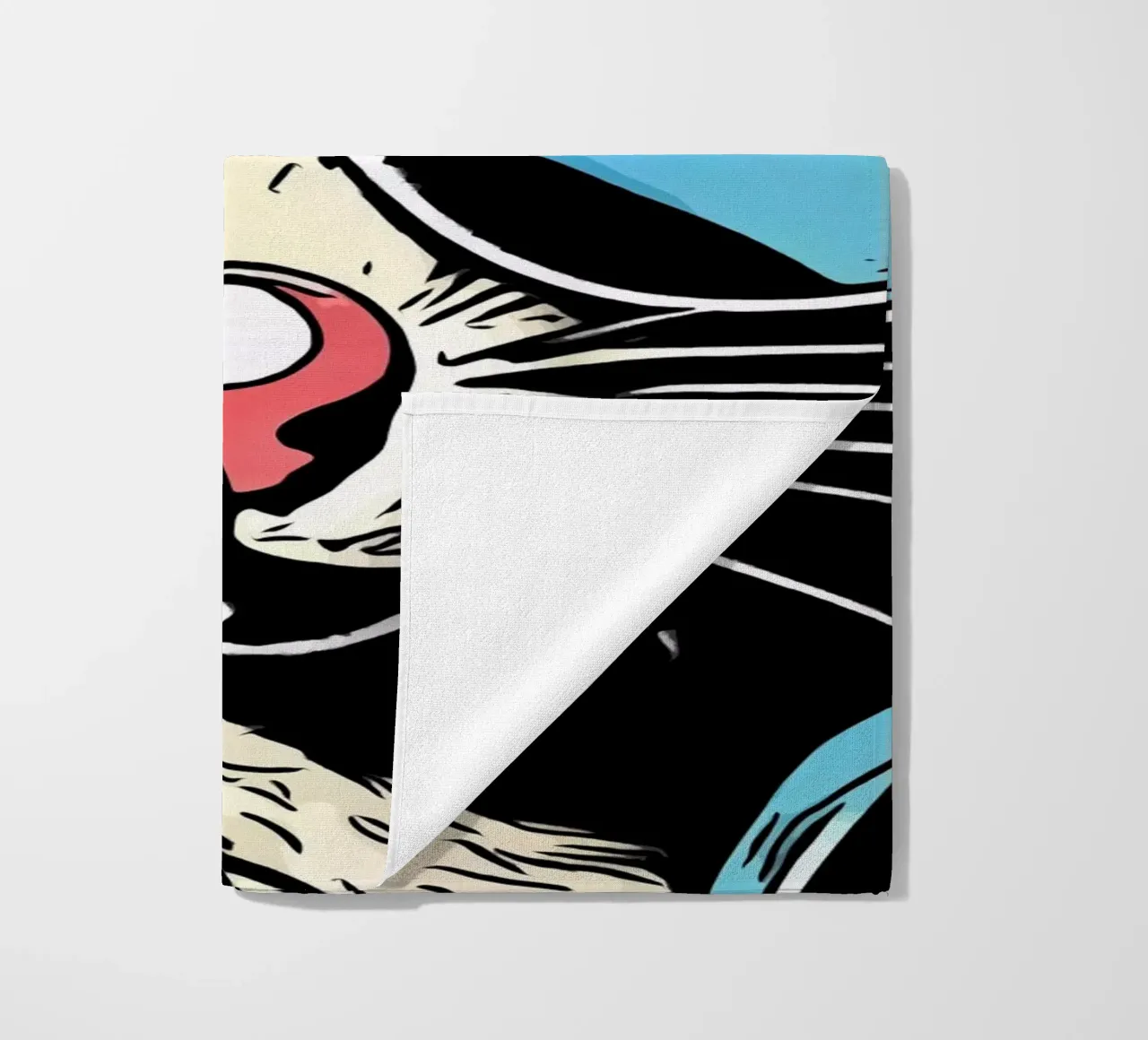 Pop Art Animales nº 2 toalla de playa de ZAMART - PopArt