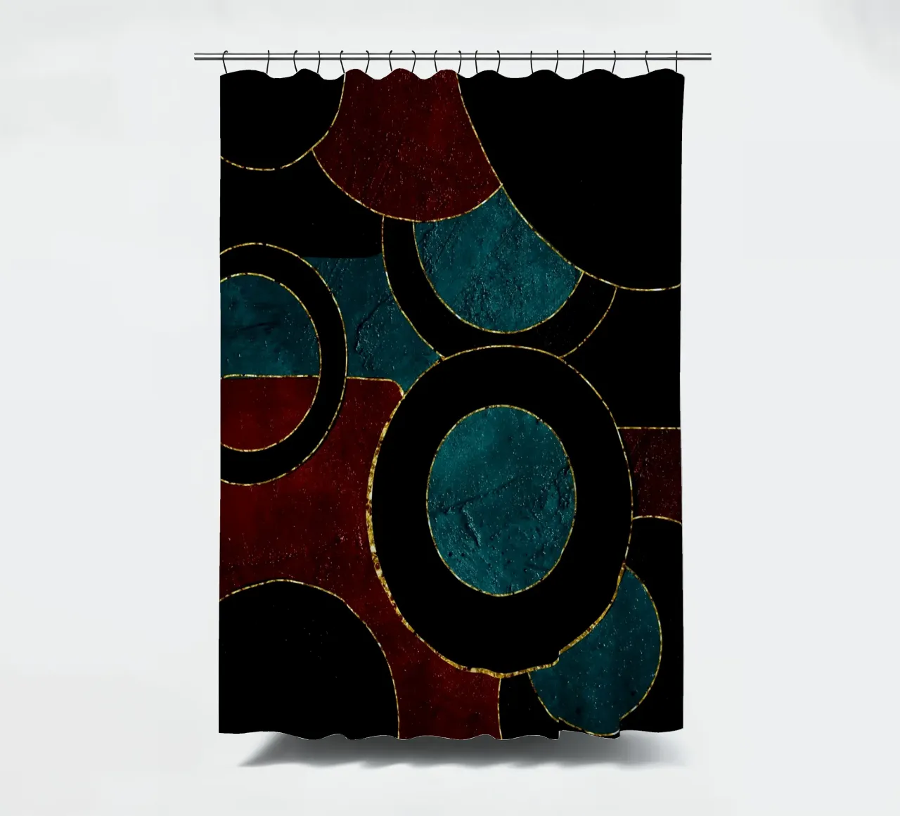 Art Deco Geometrics tenda da doccia da LisaArtes