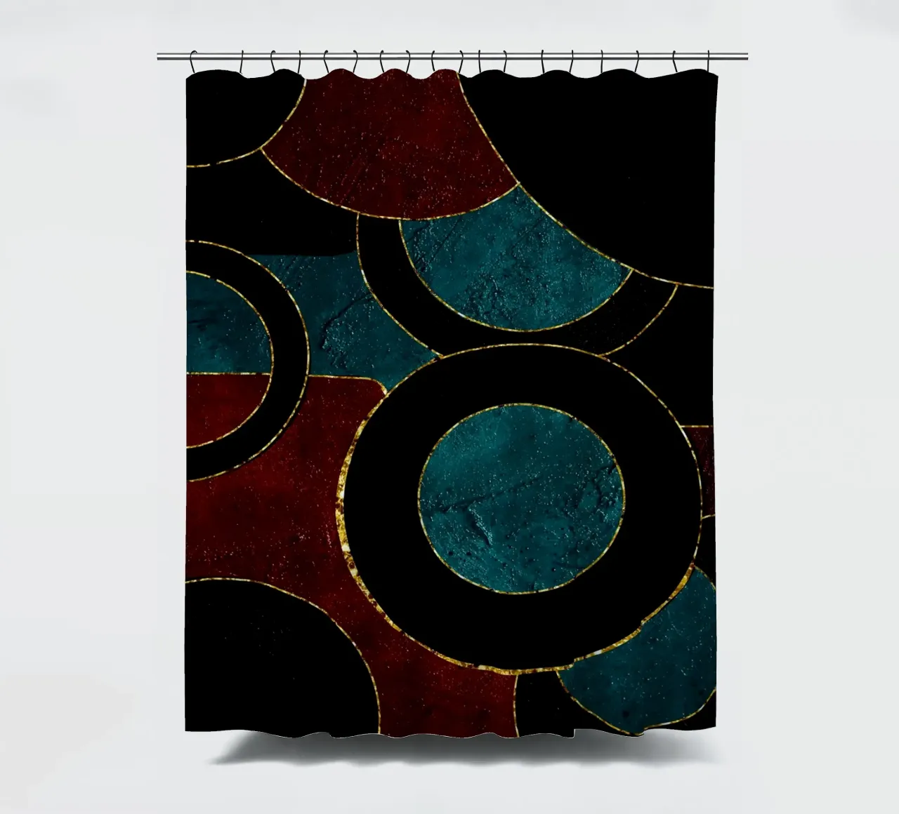 Art Deco Geometrics tenda da doccia da LisaArtes