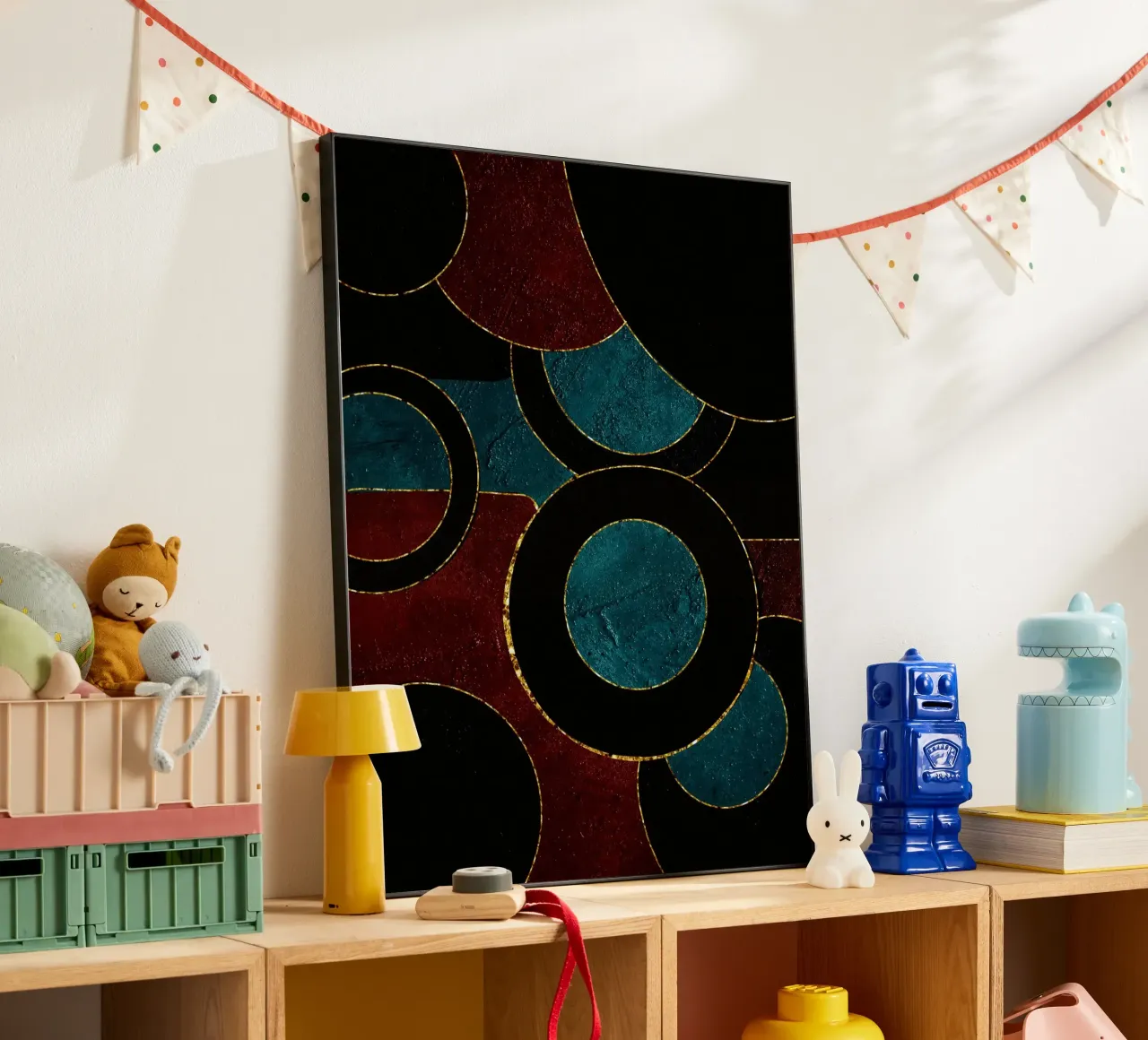 Art Deco Geometrics alluminio dibond da LisaArtes