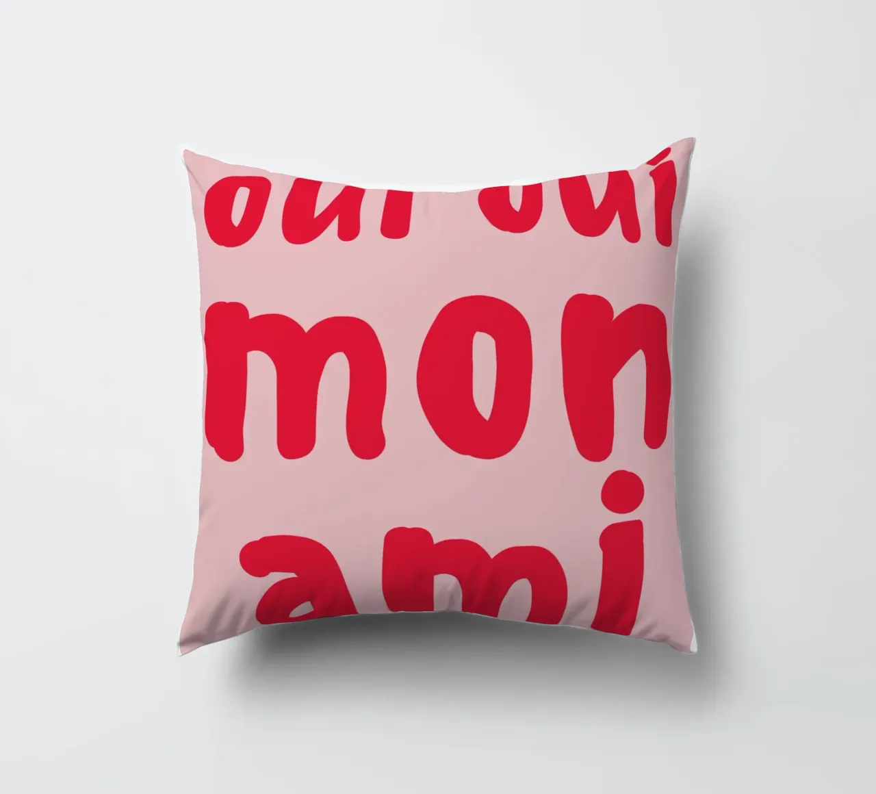 Oui Oui Mon Ami Print – French Quote Art cuscino da pdigitalprints