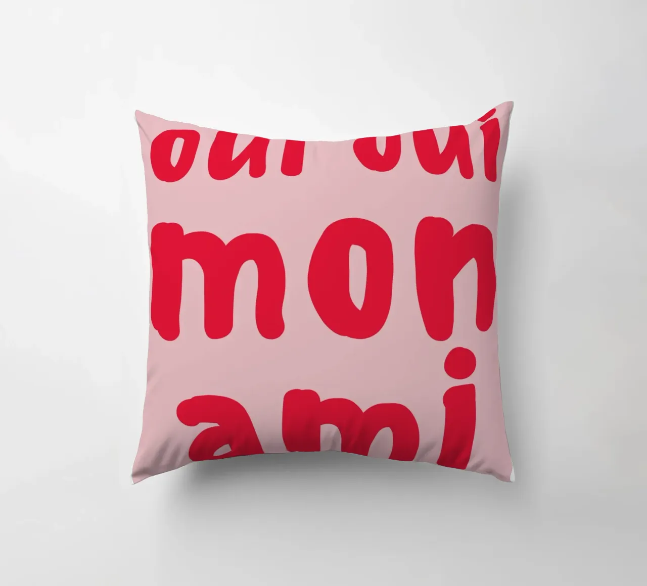 Oui Oui Mon Ami Print – French Quote Art cuscino da pdigitalprints