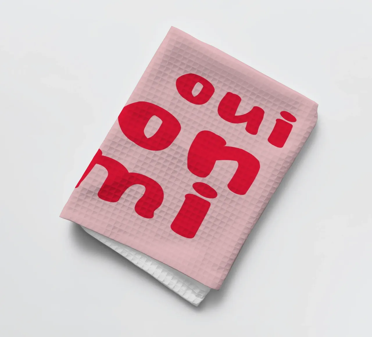 Oui Oui Mon Ami Print – French Quote Art canovaccio da cucina da pdigitalprints