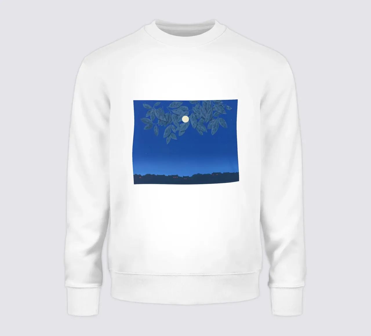 René Magritte’s Blank Page felpa da Classic Art Prints