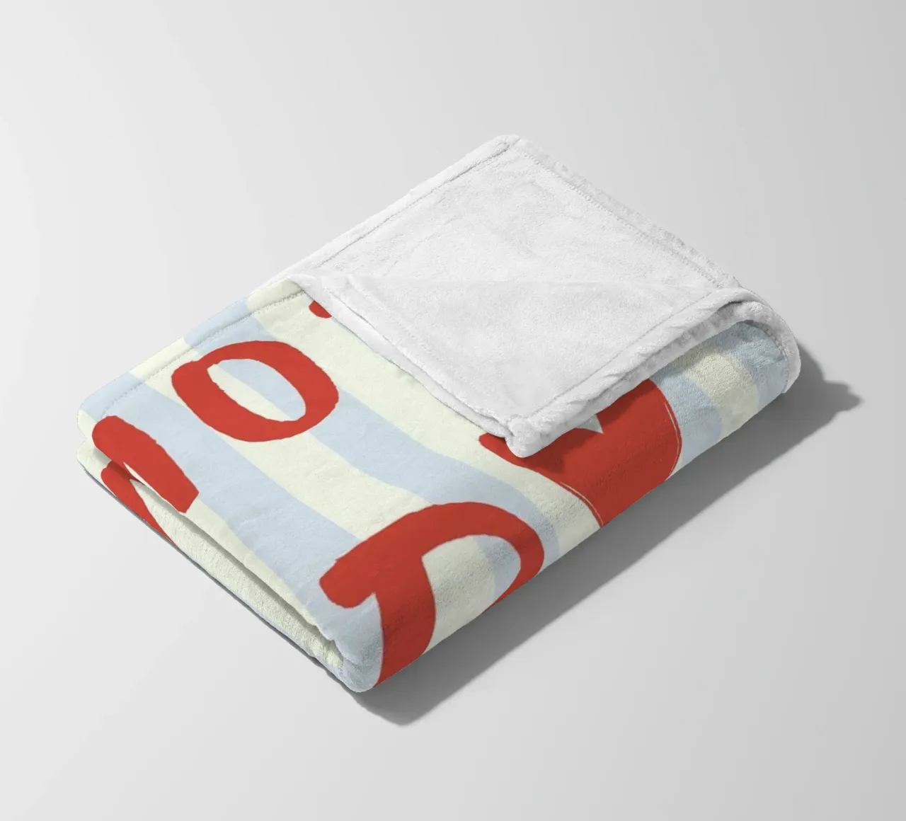 Amore per favore Citazione coperta in pile da pdigitalprints