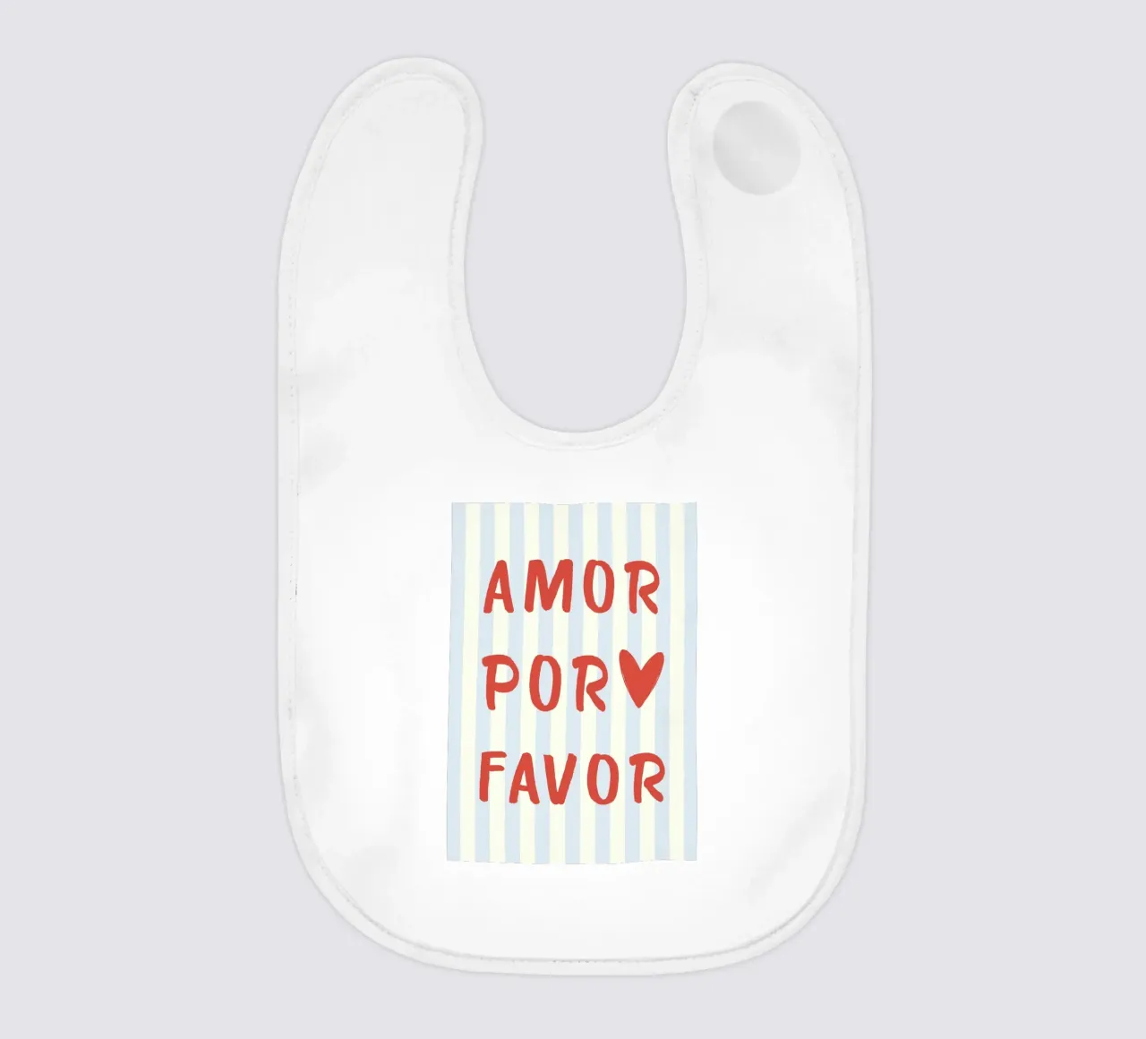 Amore per favore Citazione bavaglino da pdigitalprints