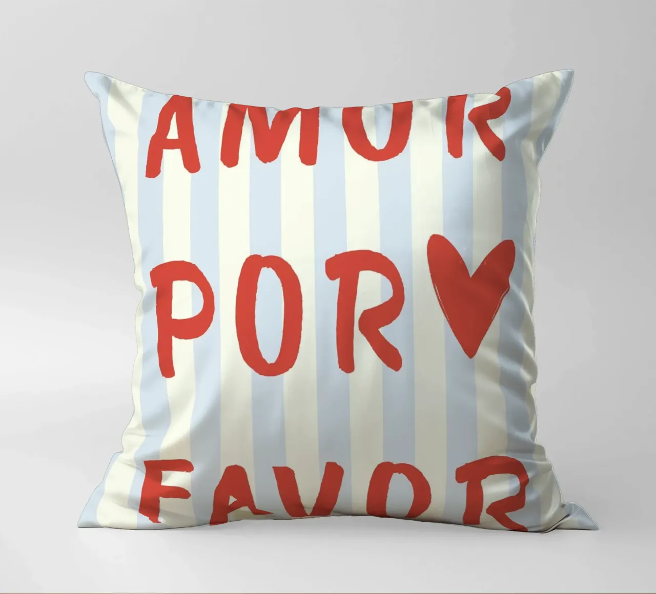 Amore per favore Citazione cuscino da pdigitalprints