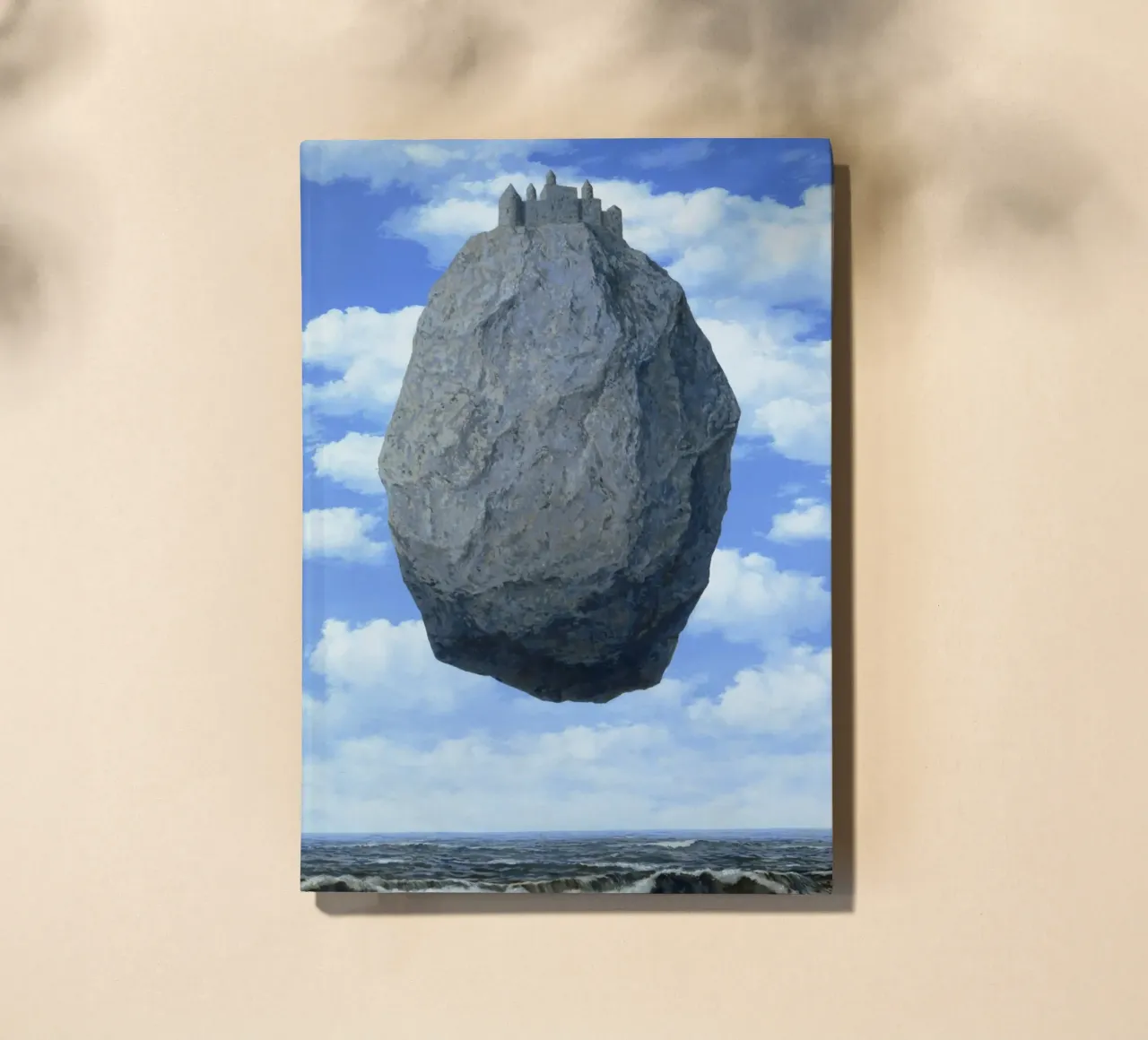 René Magritte’s The Castle in the Pyrenees notebook by Classic Art Prints